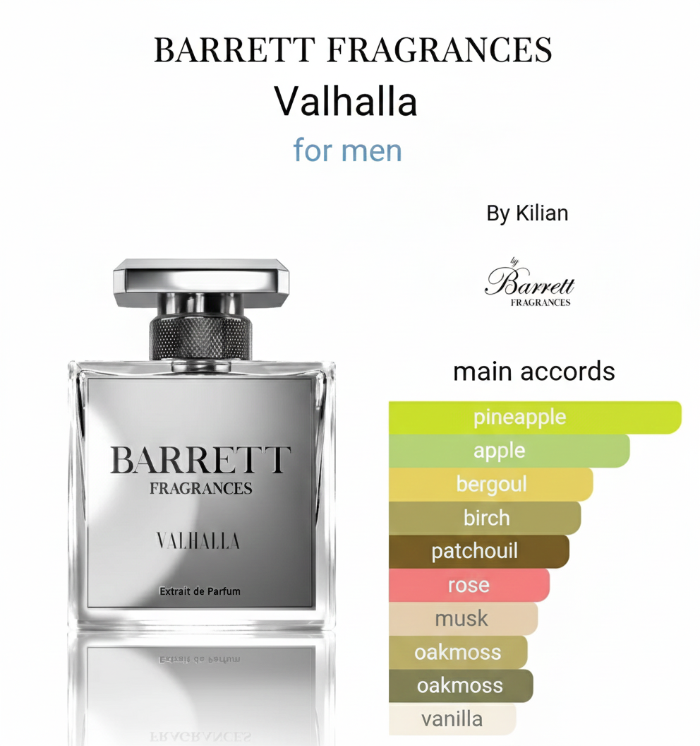 Barret Fragrance Valhalla extrait de parfum 8ml