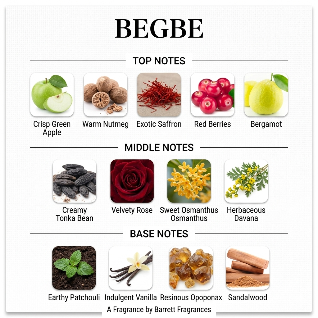 Barret Fragrances Begbe extrait de parfum 8ml