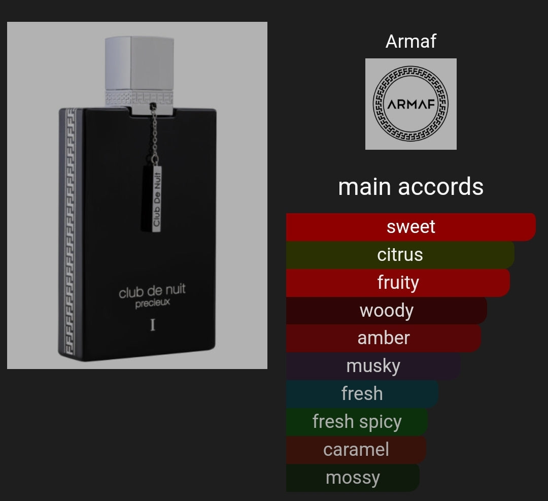 Armaf Club De Nuit Precieux 1 Extrait De Parfum 8ml