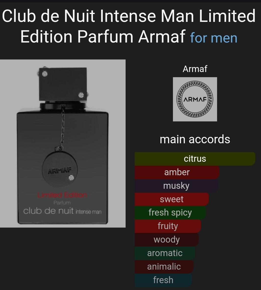 Armaf Club De Nuit Man Intense Limited Edition 8ml