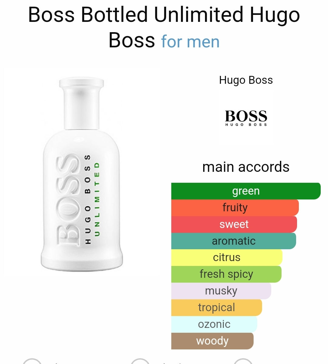 Hugo Boss Boss Bottled Unlimited eau de toilette 8ml