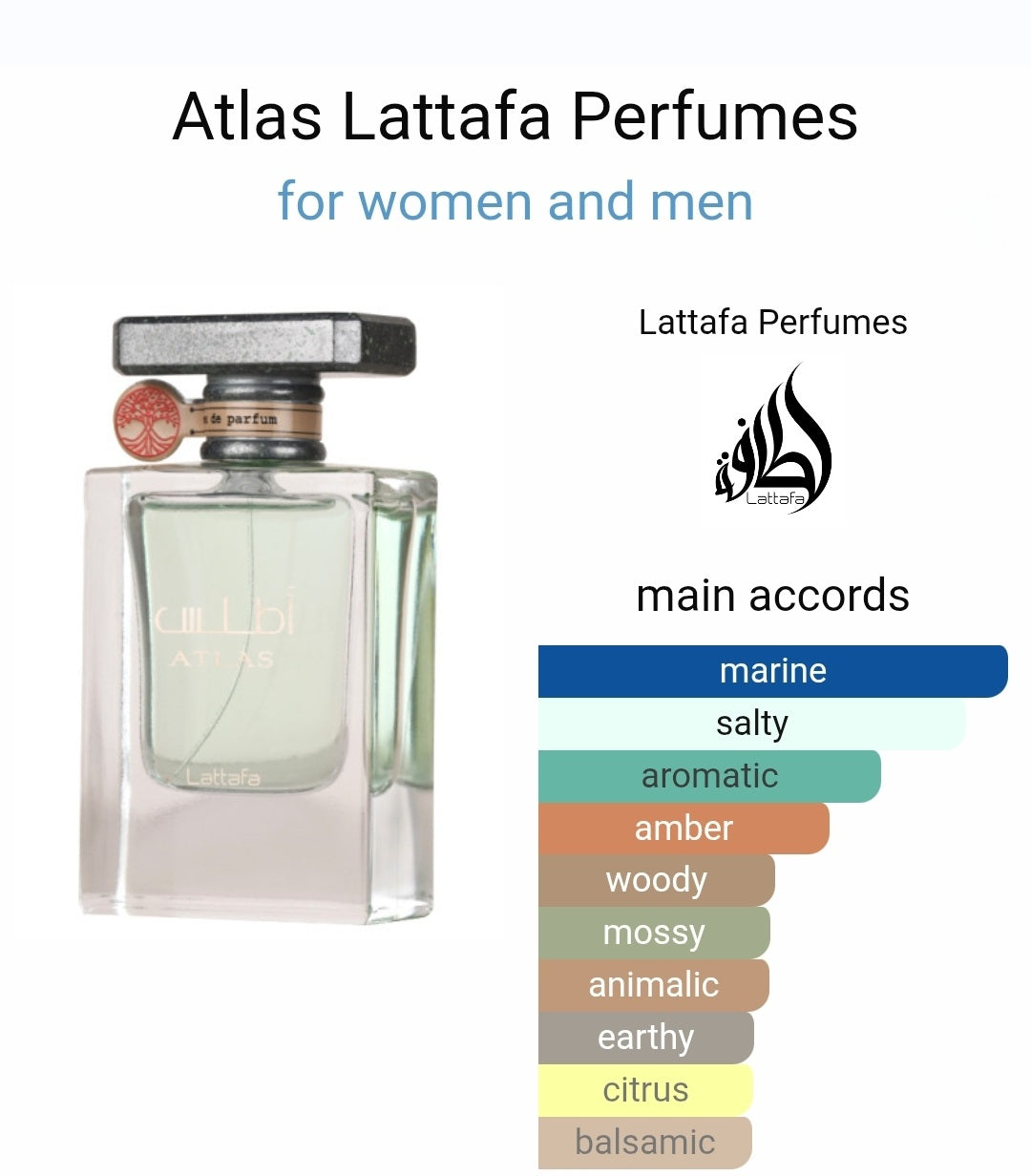 Lattafa Atlas eau de parfum 8ml