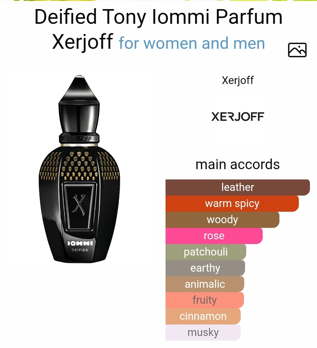 Xerjoff Tony Iomi Defied parfum 8ml