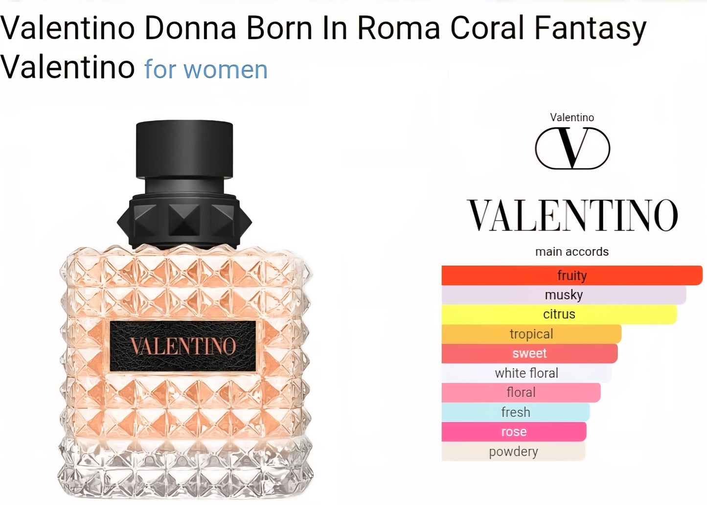 Valentino Donna Born In Roma Coral Fantasy eau de parfum 8ml