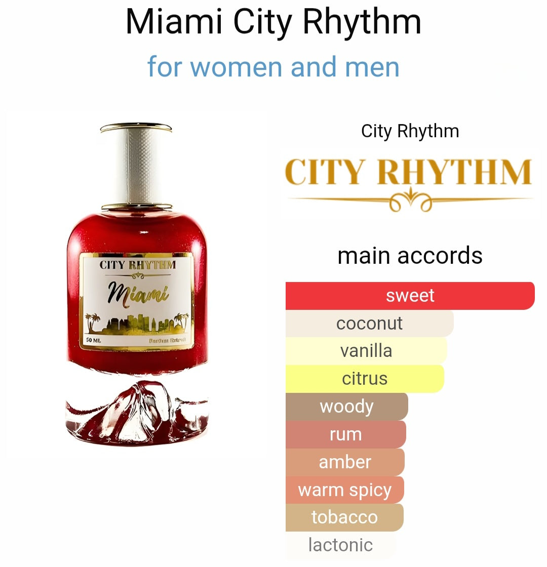 City Rhythm Miami extrait de parfum 8ml