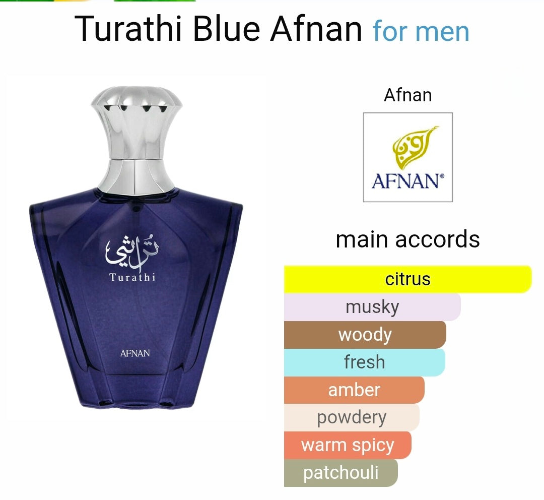 Afnan Turathi Blue eau de parfum 8ml