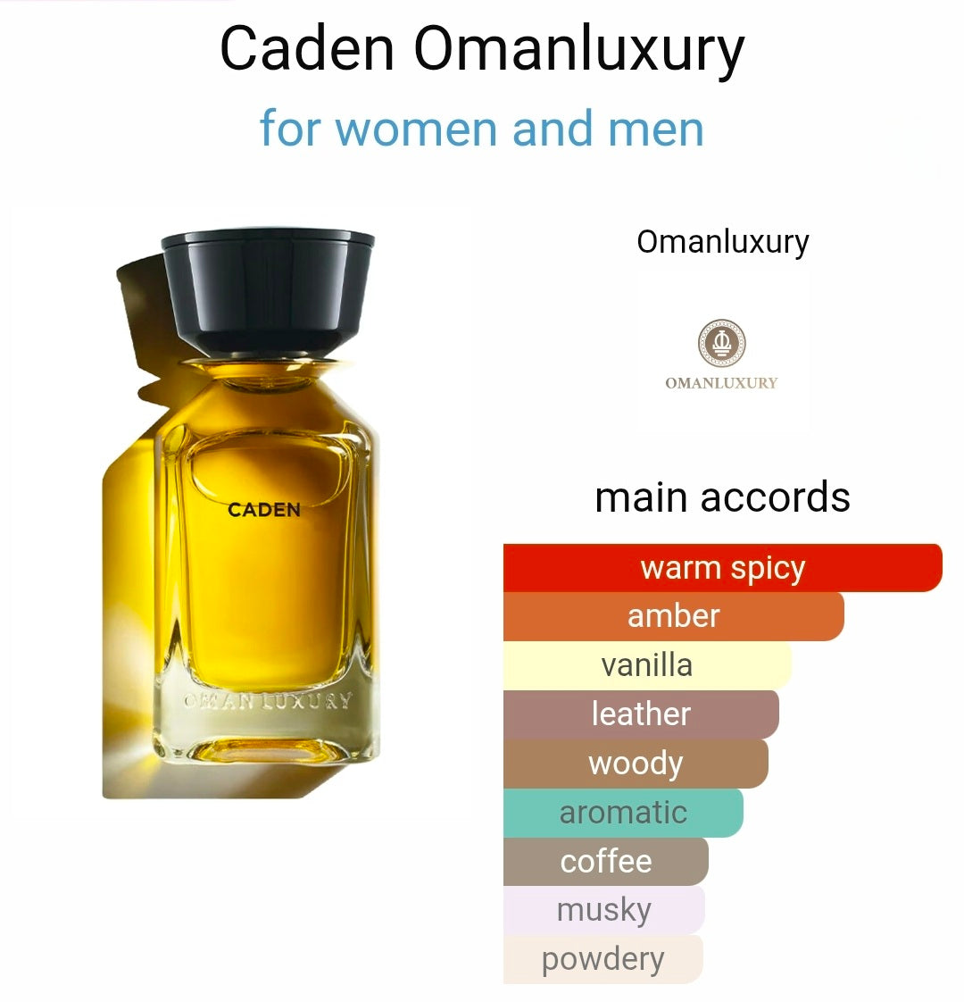 Omanluxury Caden eau de parfum 8ml