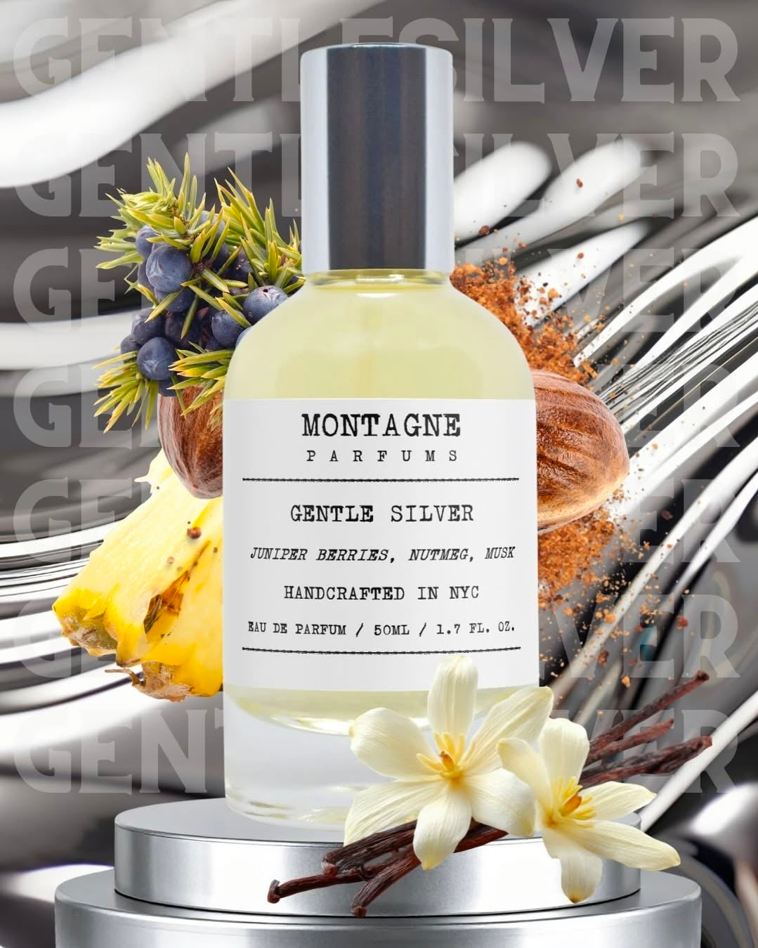 Montagne Gentle Silver eau de parfum 8ml