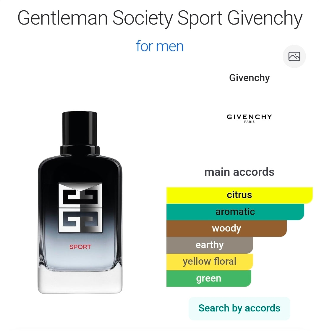 Givenchy Gentleman Society Sport eau de parfum 8ml