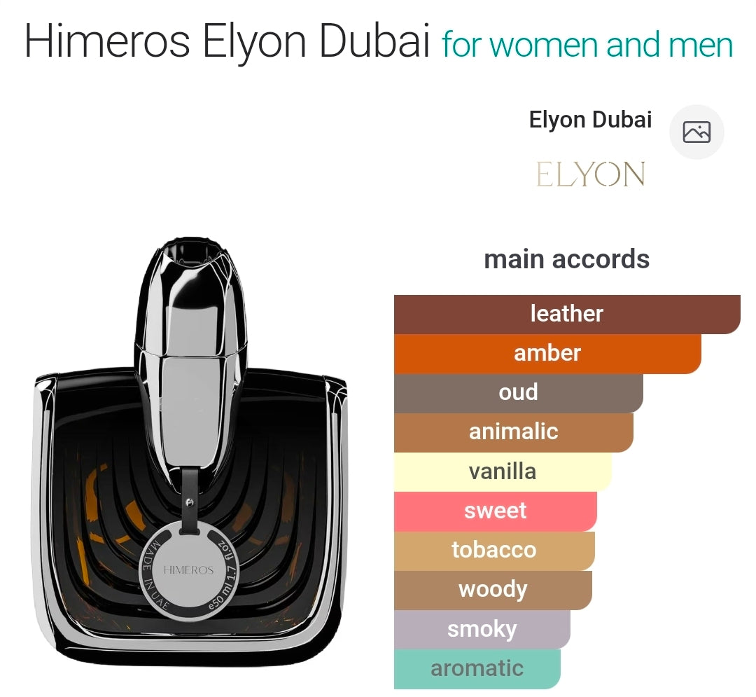 Elyon Dubai Himeros extrait de parfum 8ml