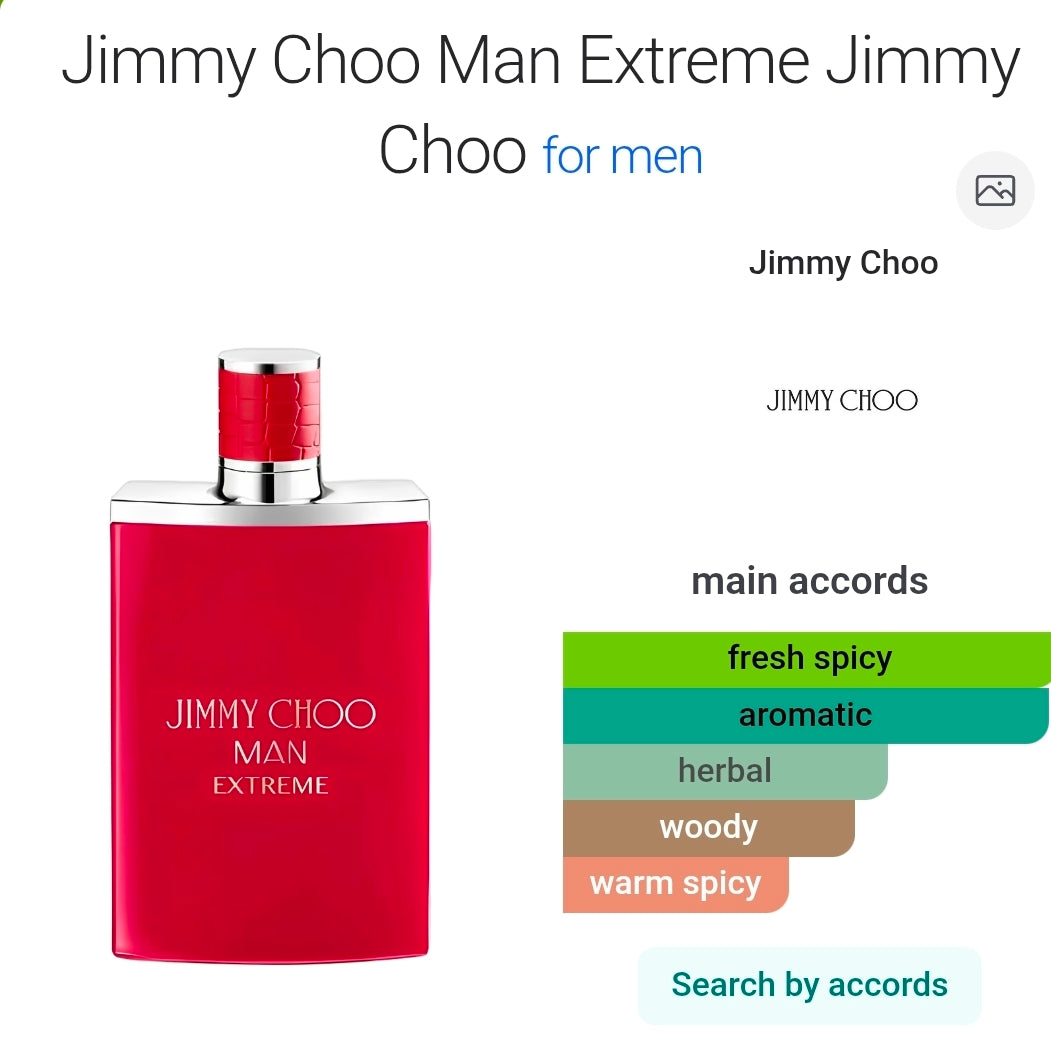 Jimmy Choo Man Extreme eau de parfum 8ml
