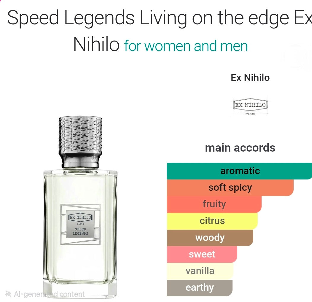 Ex Nihilo Speed Legends Living on the edge 8ml