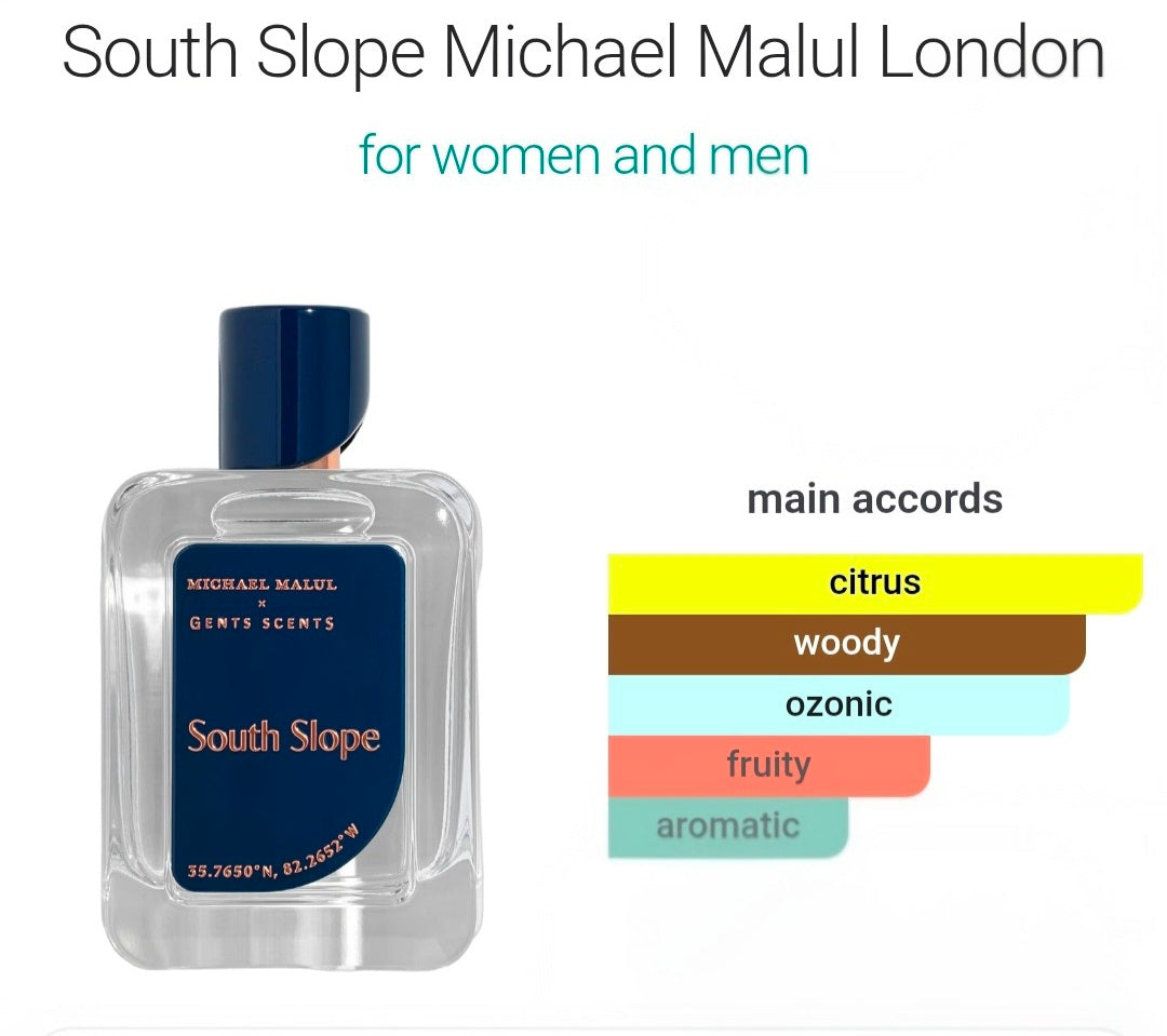 Michael Malul and Gent Scents South Slope eau de parfum 8ml