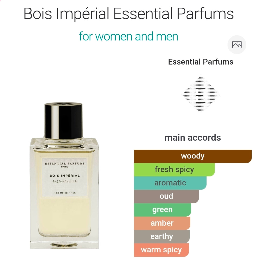 Essential Parfums Bois Imperial eau de parfum 8ml