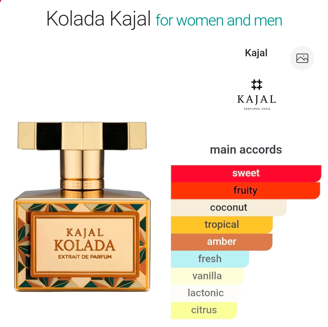 Kajal Kolada eau de parfum