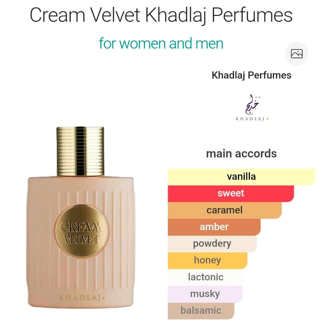 Khadlaj Cream Velvet
