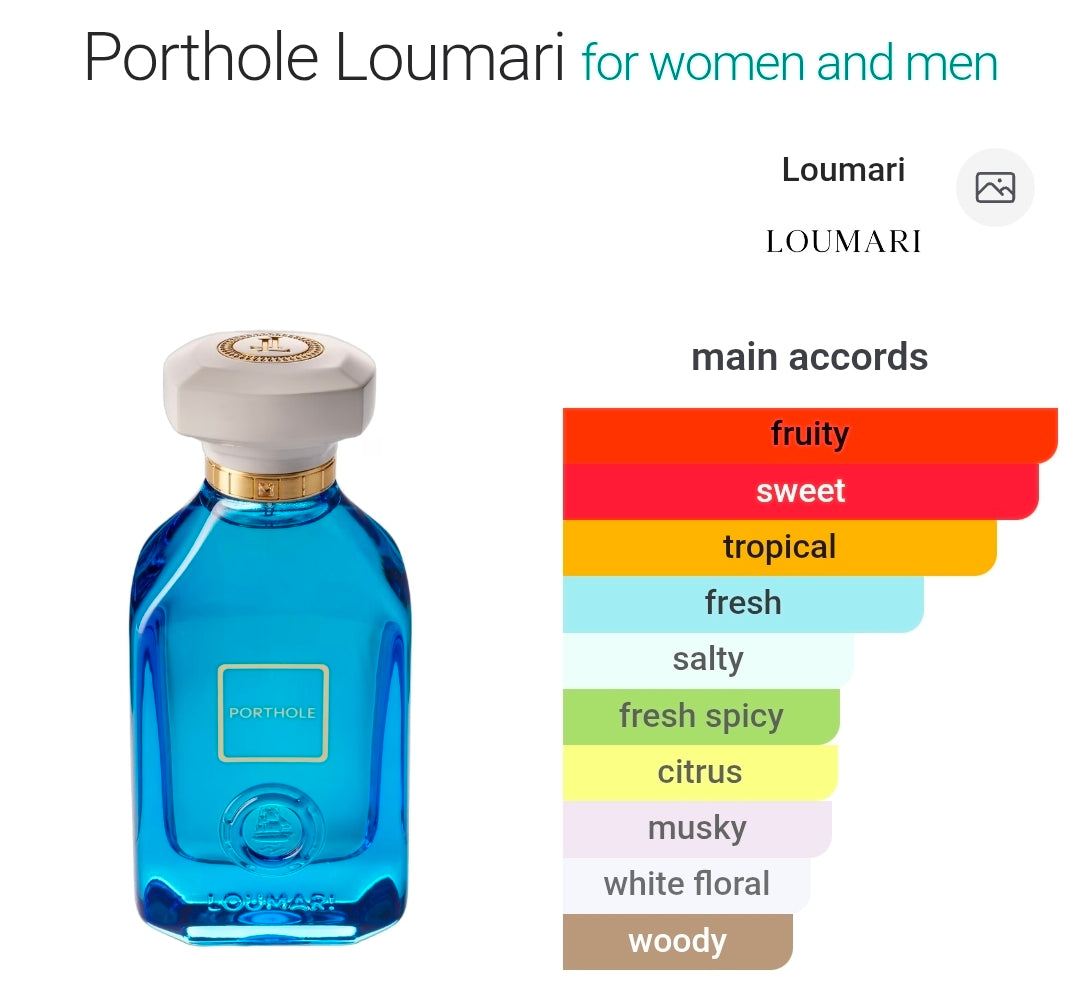 Loumari Porthole extrait de parfum
