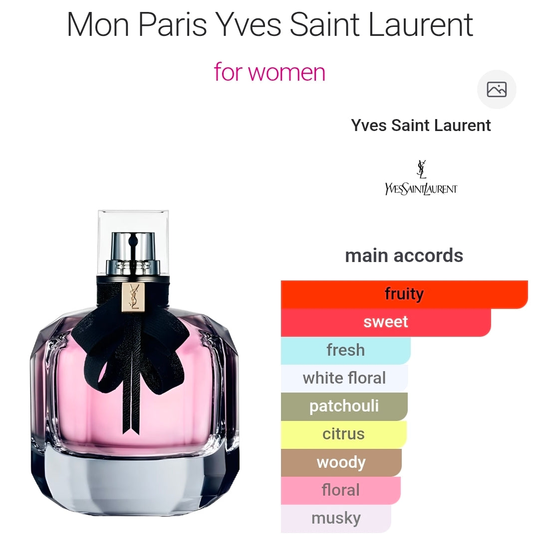 Yves Saint Laurent Mon Paris